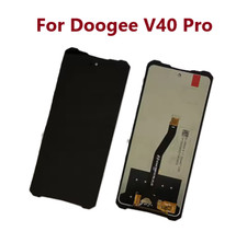 LCD Display Touch Screen Digitizer Full Assembly Replacement For Doogee V40 Pro
