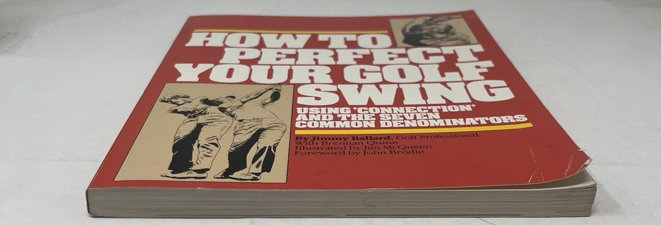How to Perfect Your Golf Swing by Jimmy Ballard 1981 Golf Digest Paperback Book Foto 4 de 4