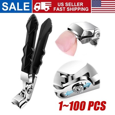 Extra Large Nail Clippers For Thick Nails Heavy Duty Stainless Professional Lot