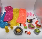 Lot Of Vintage Barbie Campground Accessories