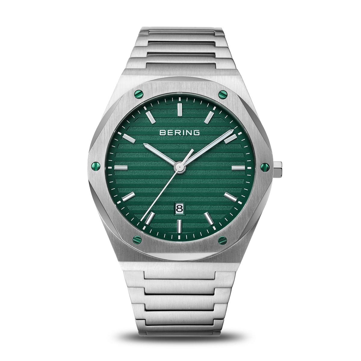 Évitez les rayures avec la montre Bering Homme Classic en acier et verre saphir 19742-708