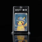 Grey Felt Hat Pikachu Promo TAG 10 #085  Van Gogh Pikachu - with GradedGuard