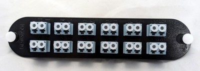 Closet Connector Housing Panel, Ceramic/Composite, Aqua, 24 Connectors