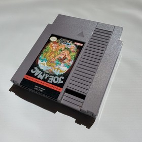 Joe & Mac Nintendo Entertainment System, 1992 NES Authentic Cart Only Video Game