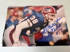 Buffalo Bills MARK KELSO Signed 4x6 Photo NFL AUTOGRAPH