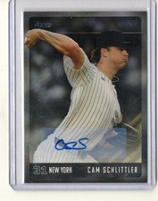 2025 Pulse Debut On Demand Cam Schlittler YELLOW AUTO AUTOGRAPH RC 3/5 YANKEES