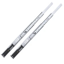 Rok Hardware 14" Soft Close Drawer Slides, Full Extension, Ball Bearing