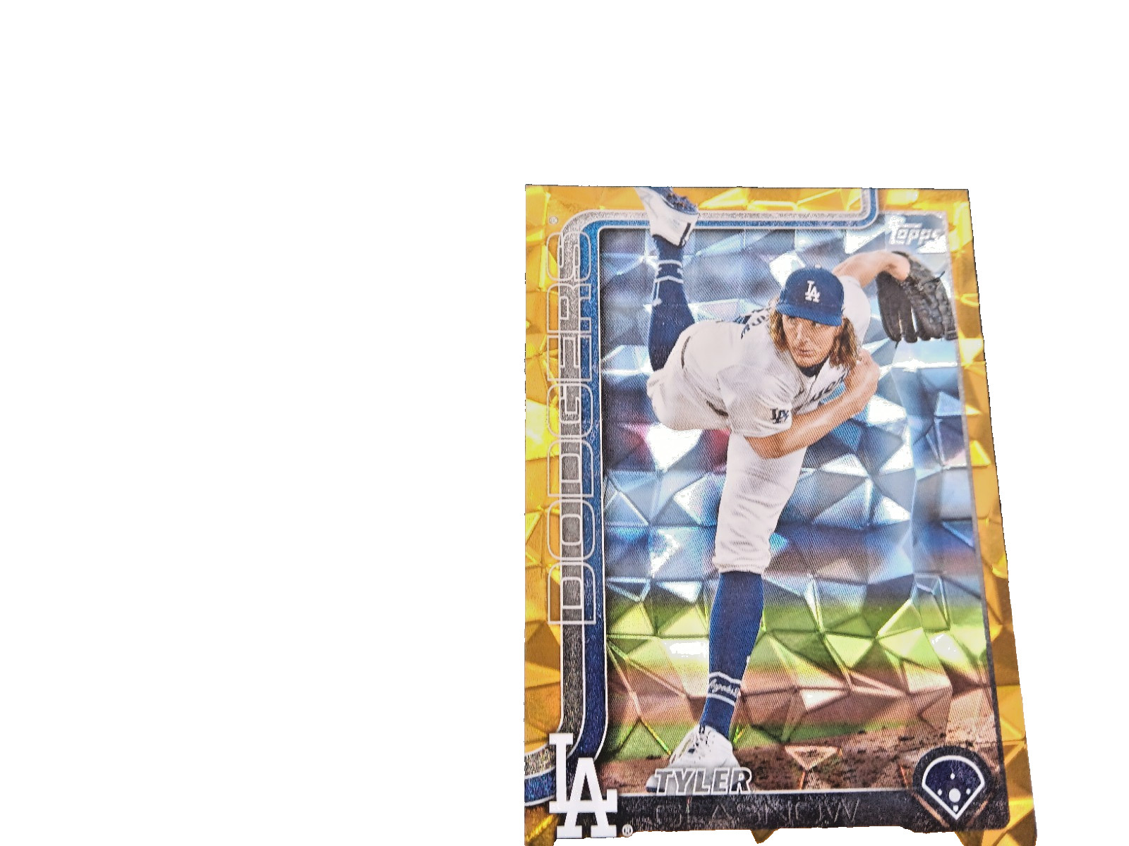 2025 TOPPS SERIES 1 TYLER GLASNOW GOLD FOIL /50 #201 LOS ANGELES DODGERS-MINT!🔥