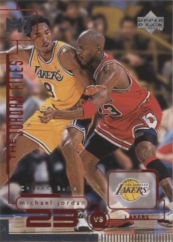 1998 UD MJ Living Legends Michael Jordan Kobe Bryant Files #147