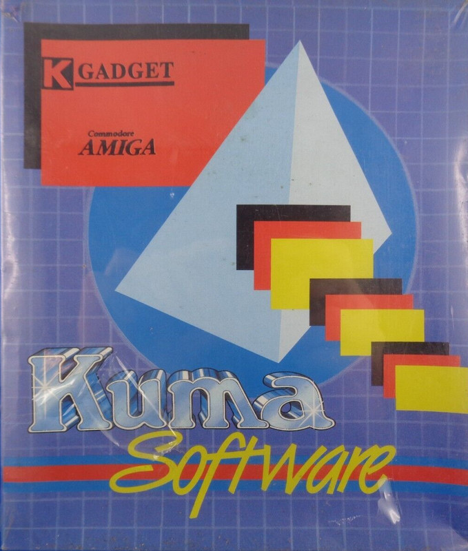 COMMODORE AMIGA -- K-GADGET (KUMA SOFTWARE) #NOS #SEALED