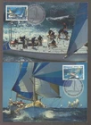 1994 Australia 50th Sydney - Hobart Yacht Race Set of 2 Maxi Cards