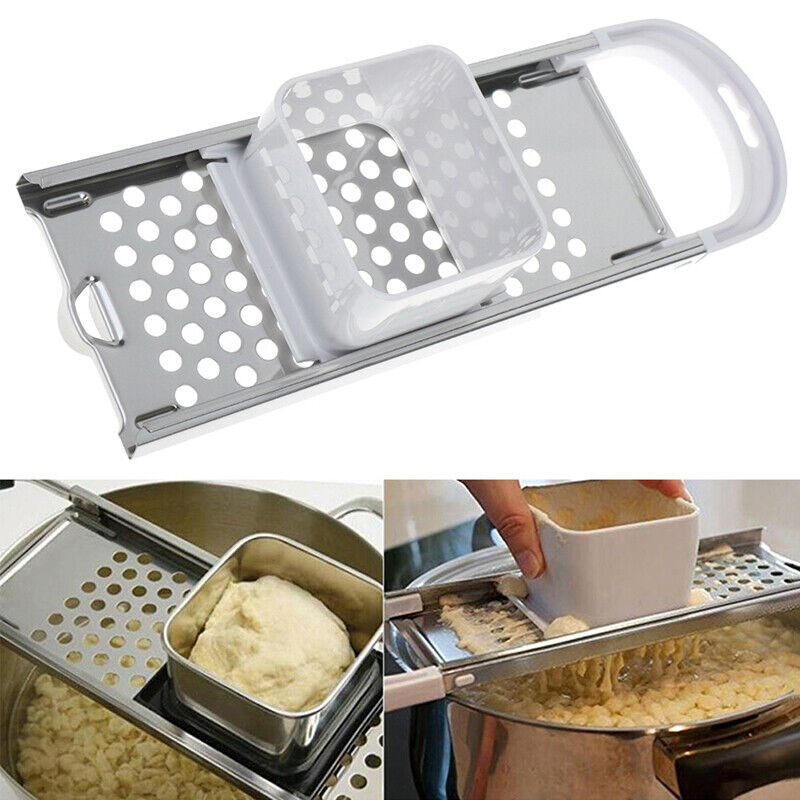 Image of Pasta Machine Manual Noodle Spaetzle Maker Stainless Steel Blades DumplinATOY  q