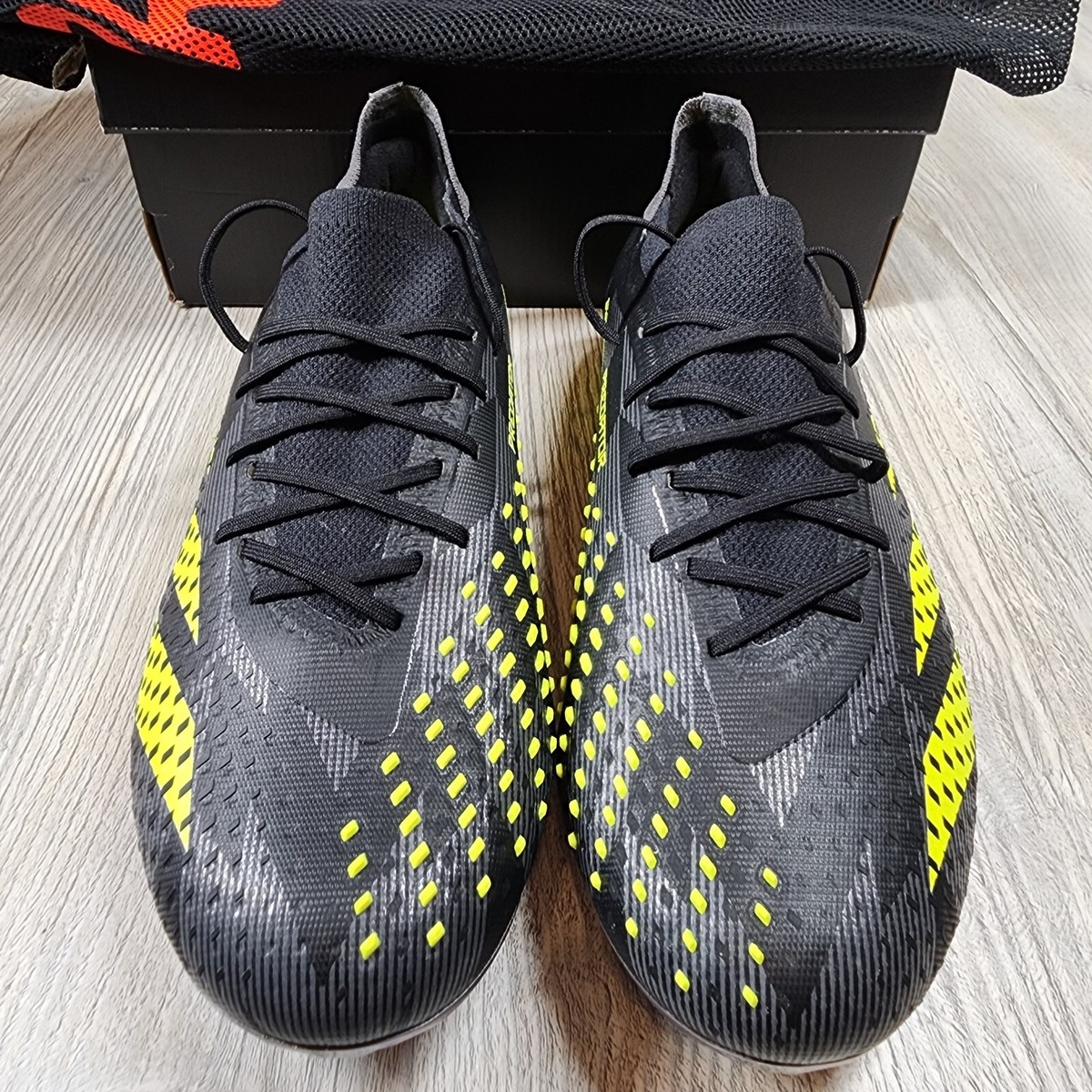 Adidas Predator Accuracy Injection.1 Low FG Black/Green Mens