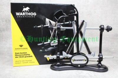 Warthog V-Sharp A4 Profi-Diamant Messerschärfer Schwarz