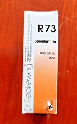 Dr. Reckeweg Germany R73 Drops 22ml Homeopathic Remedies (UK Fast Dispatch)