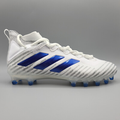 Adidas Freak Ultra 20 Primeknit White Blue Football Cleats Mens Size 12.5 FX1298