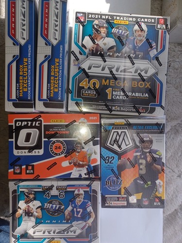 2021 Prizm Optic Mosiac Football Mega Lot Of 6 EBay