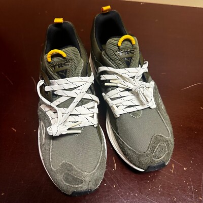 Puma Mens Olive TRC Blaze 386443-02 Lace Up Safari Sneakers  display picture 3