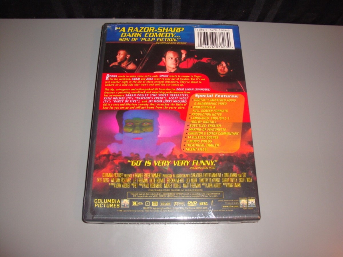 Go Special Edition New DVD Katie Holmes Scott Wolf Jay Mohr