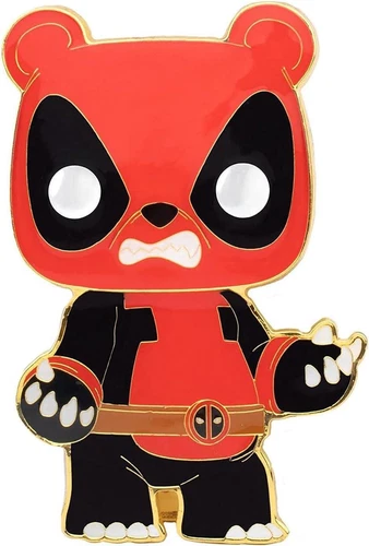 Funko Marvel 3 Inch POP Pin | Panda Deadpool