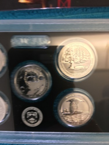 2018 S REVERSE PROOF SAN FRANCISCO 50th ANNIV. 10 COIN SILVER SET US MINT (18XC) - Picture 4 of 12