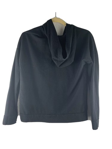 MATÉRIEL FILLE CHEMISIER ACTIF CHEMISE À CAPUCHE TAILLE S MANCHES LONGUES COULEUR NOIRE (A-5p) - Photo 3/6