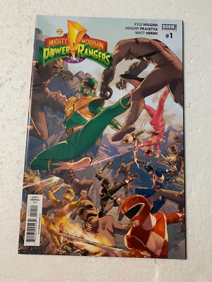 MIGHTY MORPHIN POWER RANGERS #1 NM COVER A FIRST PRINT BOOM! MMPR