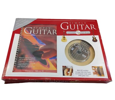 Simply Guitar Box Set with Book and DVD Learn to Play Without Reading Music