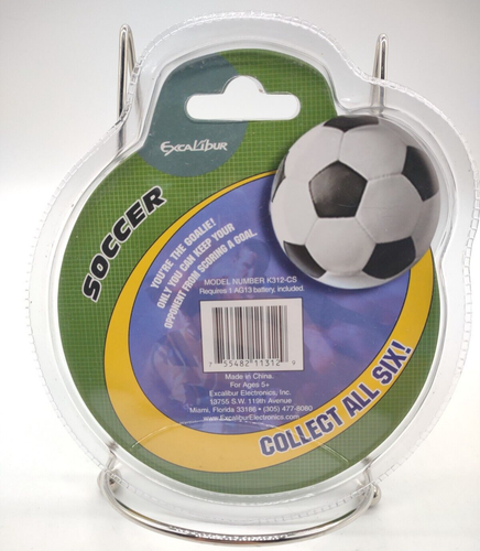 Excalibur - Finger Fun - Soccer - Video Game Keychain - New Sealed - Picture 2 of 2