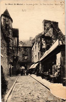 CPA AK Le Mont St-MICHEL - La Porte du Roi - La Tour du Guet (633166)