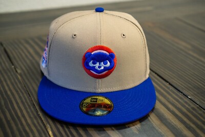 Exclusive Fitted Chicago Cubs Oatmeal 1990 ASG Two Tone 7 5/8 SHIPS FAST    