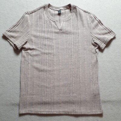 Shein Mens Pullover Sweater Tan Size Large