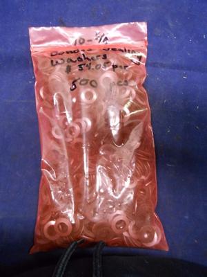 BONDED SEALING WASHERS (10 5/8) 500 PIECES
