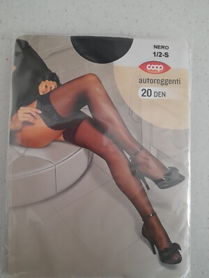 Calze Nere Calze Autoreggenti Con Silicone Calze Autoreggenti 20