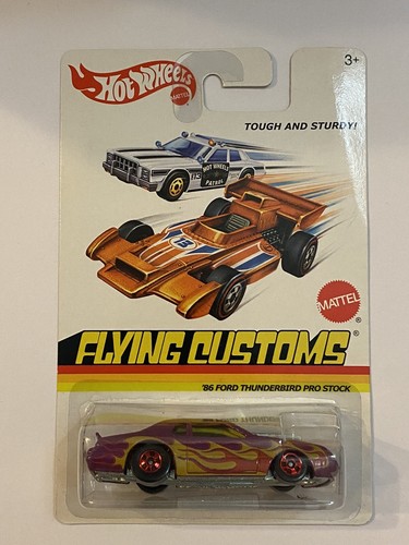 Hot Wheels Flying Customs Tough And Sturdy '86 Ford Thunderbird Pro Stock 2011 - Picture 5 of 5