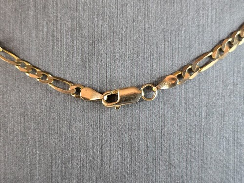 Italienische Damenkette Vintage Nachlass 14 Karat Gold Gliederkette 6,3 g E5483 - Bild 3 von 3