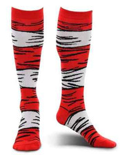 Cat in the Hat Dr Seuss Socks Knee High eLope KIDS Kneehigh RARE NEW in Package