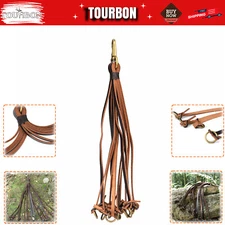TOURBON Leather Game Carry Duck Strap 12 Loop Birds Holder Pigeon Shooting Sling
