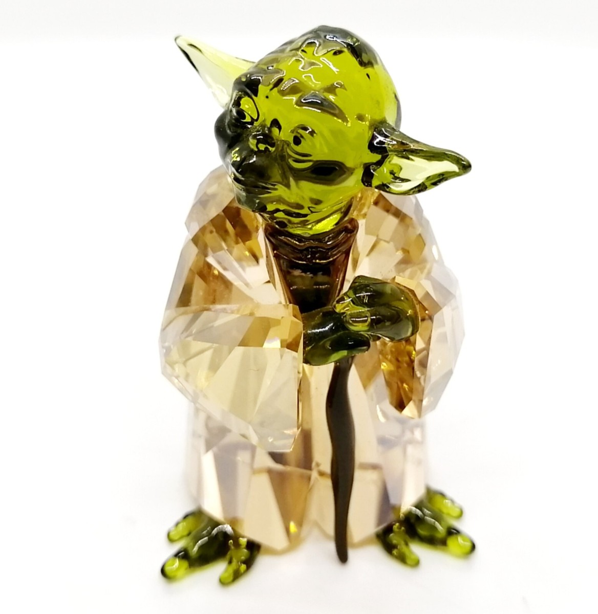 Swarovski Star Wars Master Yoda Crystal Figurine No Box | eBay
