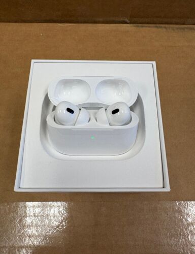 Apple Air Pods Pro - 2nd Generation - w/MagSafe Wireless Charging Case (USB‑C) - Photo 13 sur 19