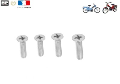 Lot De 4 Vis D'Amortisseur Arrière M8 Pour VTT – Acier Résistant, 25 à 86 Mm – Compatible Vélos Électriques Et Scooters