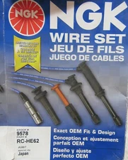 NGK RC-HE62 Engine Spark Plug Ignition Wires Honda 92-97 Accord 92-96 Prelude