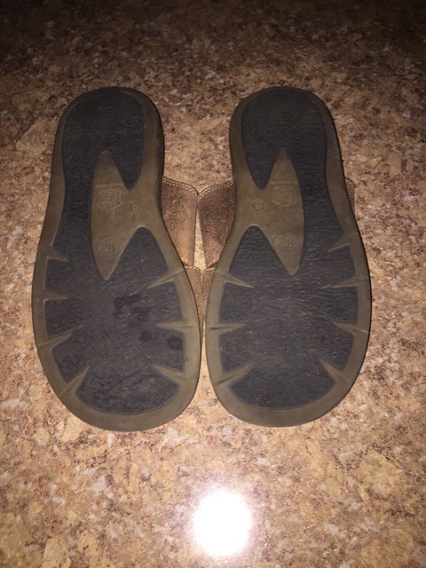 sandals men leather Hunters Bay | eBay