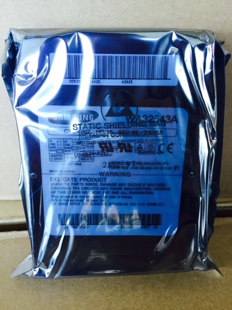 *New* Samsung (WA32543A) 2.5GB, 5400RPM, 3.5" IDE Internal Hard Drive - Image 2 of 3