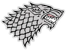 STARK HOUSE GAME OF THRONE GOT DECAL STICKER 3M US MADE TRUCK WALL WINDOW CAR