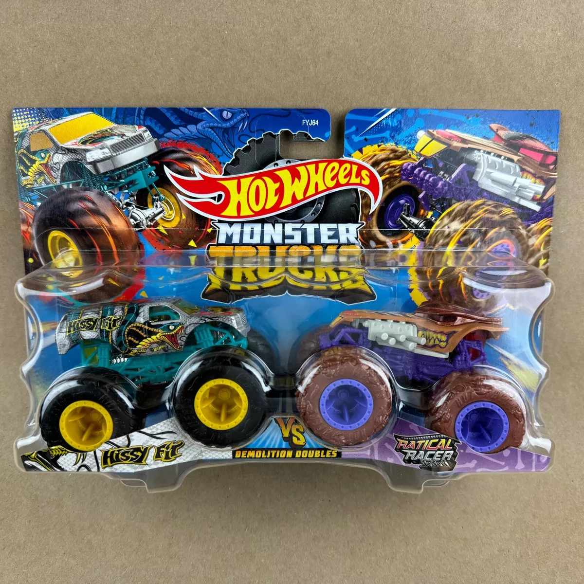 Hot Wheels Monster Trucks Demolition Doubles 1:64 Scale - Top