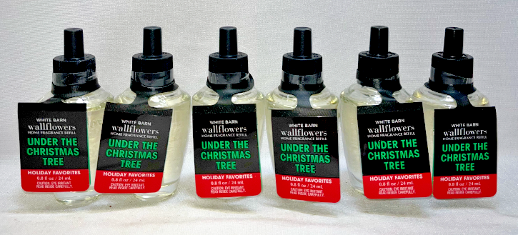 6 Bulb's Under The Christmas Tree Bath & Body Works Wallflower Refill 0.8 fl oz-image