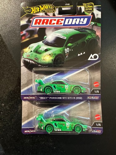 Hot Wheels 2024 Car Culture – Porsche 911 GT3 R (992) Verde REXY, Limited Edition - Foto 3