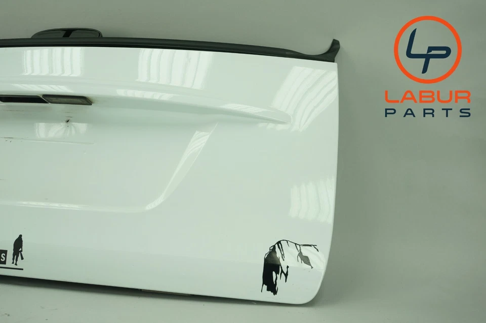 C451 08-15 Smart Fortwo Tapa Trasera Puerta Trasera Puerta Levadiza Cubierta Blanca TL88 Foto 2 de 4