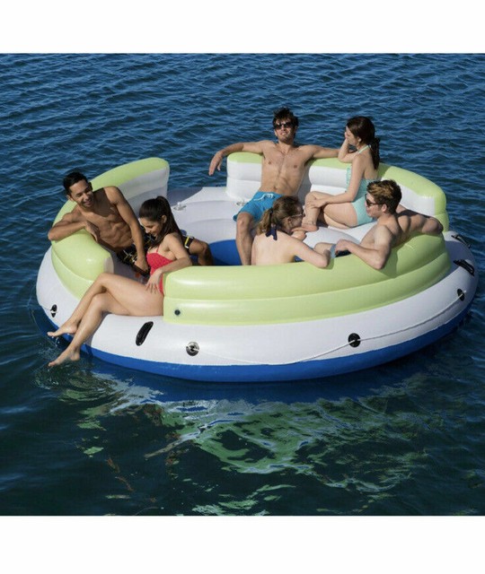6 Person Floating Island Inflatable Fun For Pool Or Lake Great Chill Ships For Sale Online Ebay 6 Person Floating Island Inflatable Fun For Pool Or Lake Great Chill Ships For Sale Online Ebay
